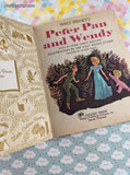 Vintage 1973 Little Golden Book: Walt Disney's Peter Pan and Wendy Hardcover