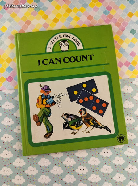 Vintage 1984 I Can Count: A Little Owl Book Hardcover