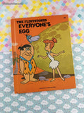 Rare HTF Vintage 1976 Wonder Book: The Flintstones Everyone's Egg Hardcover