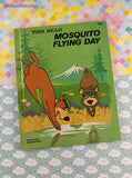 Rare HTF Vintage 1976 Wonder Book: Yogi Bear Mosquito Flying Day Hardcover