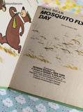 Rare HTF Vintage 1976 Wonder Book: Yogi Bear Mosquito Flying Day Hardcover