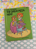 Rare HTF Vintage 1976 Wonder Book: The Jetsons The Great Pizza Hunt Hardcover