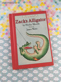 Vintage 1989 1st Printing Weekly Reader Zack's Alligator by Shirley Mozelle Hardcover