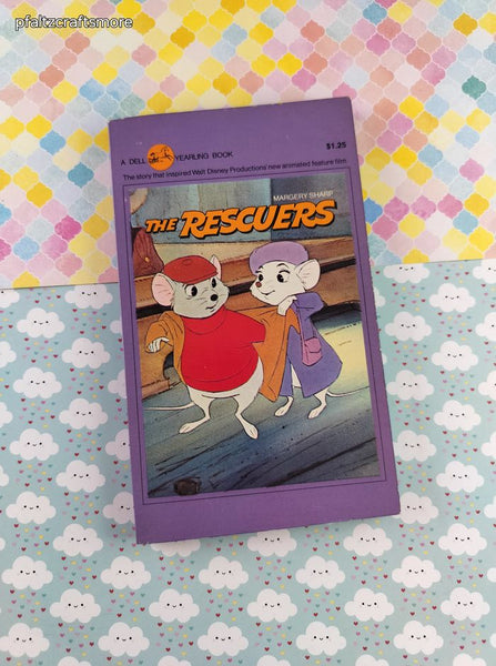 Vintage 1977 The Rescuers by Margery Sharp Dell Yearling Softcover