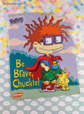 Vintage 2001 1st Printing Nickelodeon Rugrats Be Brave, Chuckie! Softcover