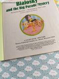 Vintage 1986 1st Printing "Bialosky and the Big Parade Mystery" Big Little Golden Book, Hardcover