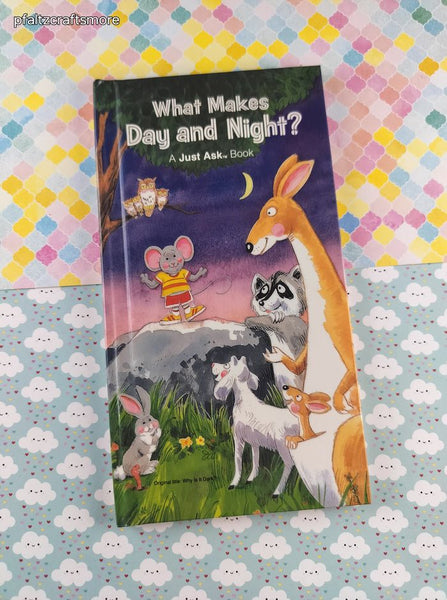 Vintage 1984 What Makes Day and Night? A Just Ask Book Hardcover