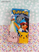 Vintage 1998 Viz Video Pokemon "The Mystery of Mount Moon" VHS Tape