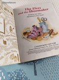 Vintage 1992 Little Golden Book: The Elves and the Shoemaker Hardcover