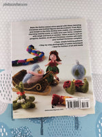 2015 1st Printing Mini Knitted Christmas by Sue Stratford Softcover, Like New