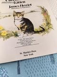 Vintage 1986 The Christmas Day Kitten by James Herriot Softcover