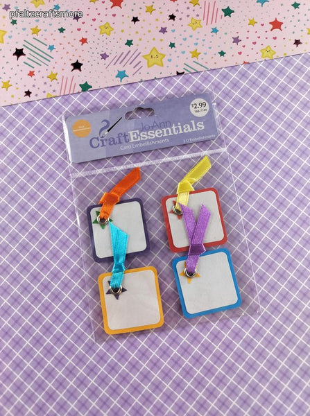 Jo-Ann Craft Essentials Card Embellishments 3-Dimensional Sticker Pack, New/Sealed