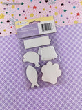 Miss Elizabeth's Cat Lover Handcrafted 3-Dimensional Sticker Pack, New/Sealed