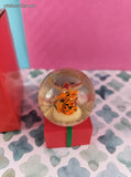Vintage JCPenney Walt Disney's Pooh Tigger Christmas Tree Miniature Snow Globe OPEN BOX