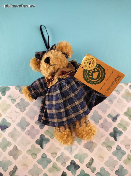 Vintage 1999 Boyd's Bears Collection 20th Anniversary "Cappuccino Frenzy" Miniature Plush NWT