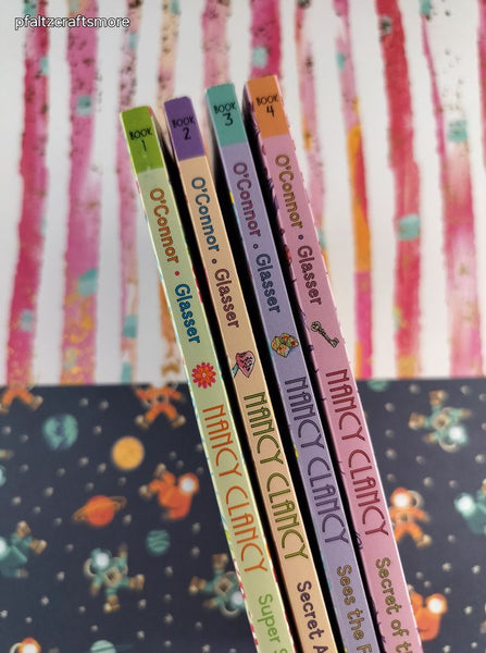 2010's Nancy Clancy Super Sleuth Softcover Books Set/4, Like New