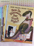 Vintage 2000's How Do Dinosaurs... Scholastic Softcover Books Set/6, Like New