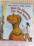 Vintage 2000's How Do Dinosaurs... Scholastic Softcover Books Set/6, Like New