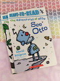2010's Ready to Read Level One The Adventures of Otto Scholastic Softcovers Set/4