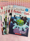 2010's Ready to Read Level One Splat the Cat Scholastic Softcovers Set/7