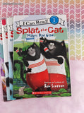 2010's Ready to Read Level One Splat the Cat Scholastic Softcovers Set/7
