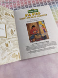 Vintage 1993 Little Golden Book: Sesame Street Big Bird Visits Navajo Country Hardcover