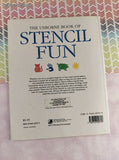 Vintage 1990's The Usborne Book of Stencil Fun Softcover
