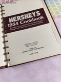 Vintage 1971 8th Printing Hershey's 1934 Cookbook Spiral-Bound Hardcover