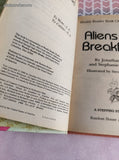 Vintage 1980's Weekly Reader Aliens for Breakfast Hardcover, Like New