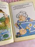 Vintage 1984 1st Printing Cabbage Patch Kids The Great Rescue Hardcover Picture Book