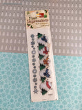 Vintage Provo Craft First Impressions Rub-on Transfer Christmas Snowman NEW
