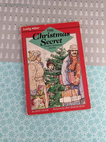 Vintage 1963 Lucky Star Books "The Christmas Secret (Josie's Christmas Secret)" Softcover