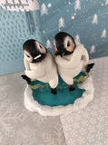 Vintage Hamilton Collection Penguins Is This Iceberg Taken? in the Polar Playmates Arctic Sweethearts Figurine