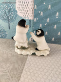 Vintage Hamilton Collection Penguins Arctic Serenade in the Polar Playmates Arctic Sweethearts Figurine