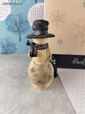 2016 Birch Hearts Snow Friend 5" Snowman w/Penguin 81073BC OPEN BOX