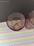 The Pioneer Woman Amelia Pink Glass Tumblers Set/3, Like New