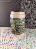 Vintage Walt Disney's Animal Kingdom Nile HippoPlastic Travel Coffee Mug w/Lid, Nice & Clean 5.5"