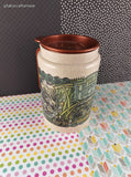 Vintage Walt Disney's Animal Kingdom Nile HippoPlastic Travel Coffee Mug w/Lid, Nice & Clean 5.5"