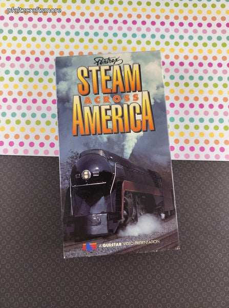 Vintage Steam Across America Questar Pentrex VHS Tape