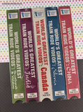 Vintage World's Greatest Train Ride Videos Set/5 VHS Tapes SEALED