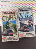 Vintage World's Greatest Train Ride Videos Set/5 VHS Tapes SEALED