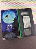 Vintage 1988 E.T. the Extra-Terrestrial Steven Spielberg VHS Tape