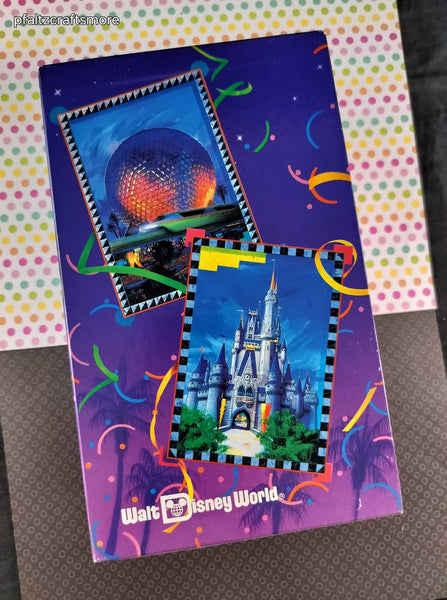 Vintage Walt Disney World Clamshell VHS Tapes Box Set/3, Great Shape