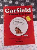 Vintage 1978 Garfield....Crosses Your Path! Millcraft Counted Cross Stitch Softcover Booklet