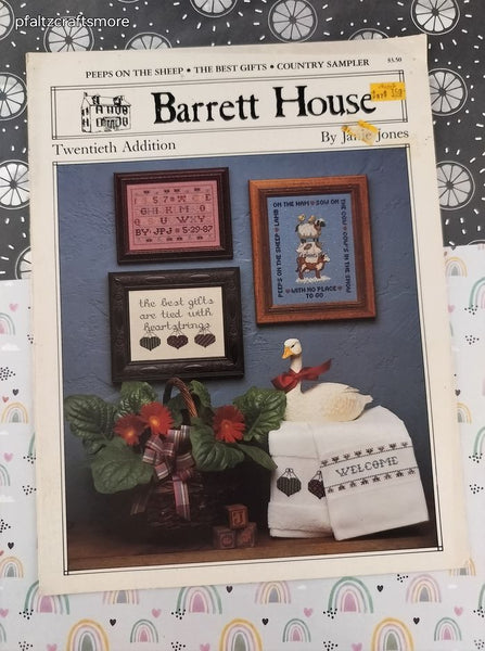 Vintage Barrett House Twentieth Addition by Janie Jones Softcover Booklet