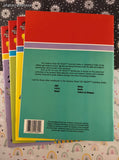 Vintage 1983 Merrigold Press Sesame Street Get Ready Activity Softcovers Set/4, Like New