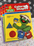 Vintage 1983 Merrigold Press Sesame Street Get Ready Activity Softcovers Set/4, Like New