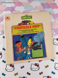 Vintage 1980 Sesame Street Vegetable Soup Golden Softcover