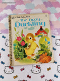 Vintage 1972 Little Golden Book: The Fuzzy Duckling Hardcover