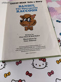Vintage 1985 Gabby Bear Tells a Story Bandit, the Outrageous Racoon Hardcover